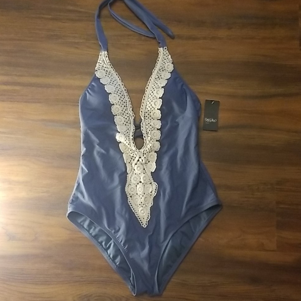 Mossimo deep V one piece